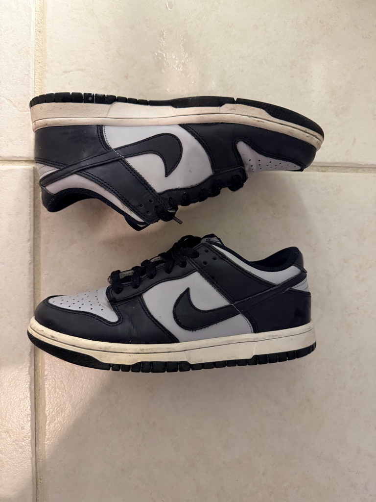 Nike Georgetown Dunks Size 5 Gradeschool